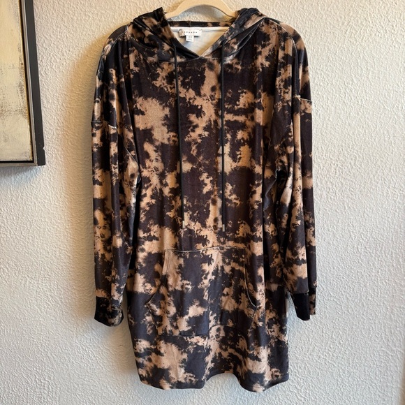 Topshop Tie Dye Sweatshirt - Picture 1 of 11